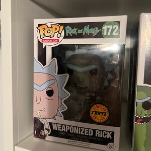 Funko Pop! Rick and Morty Collection chase weaponized Rick
